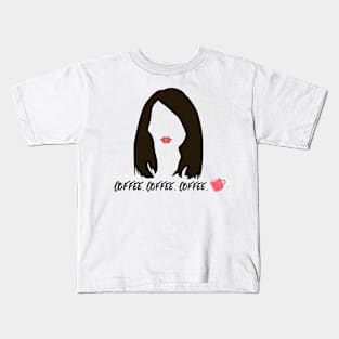 Lorelai Gilmore coffee Kids T-Shirt